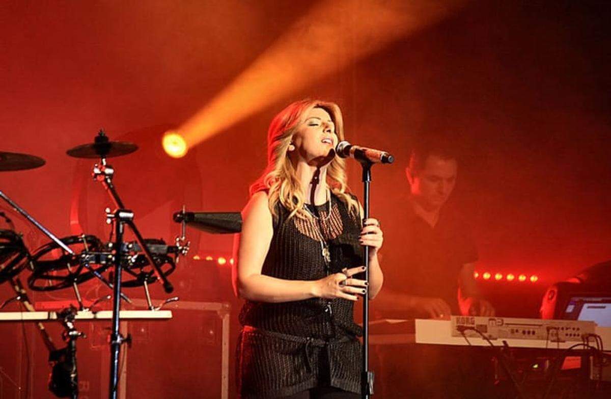 Concierto de Sarit Hadad en el Fillmore Miami Beach en el Teatro Jackie Gleason.