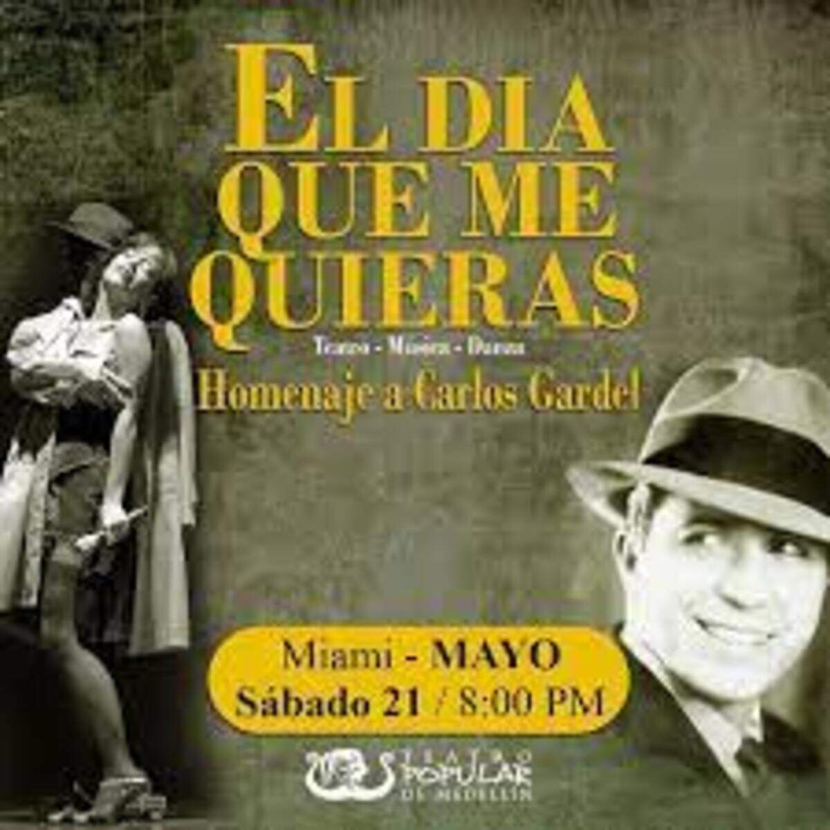 ‘El día que me quieras’, homenaje a Carlos Gardel en el Teatro Trail.
