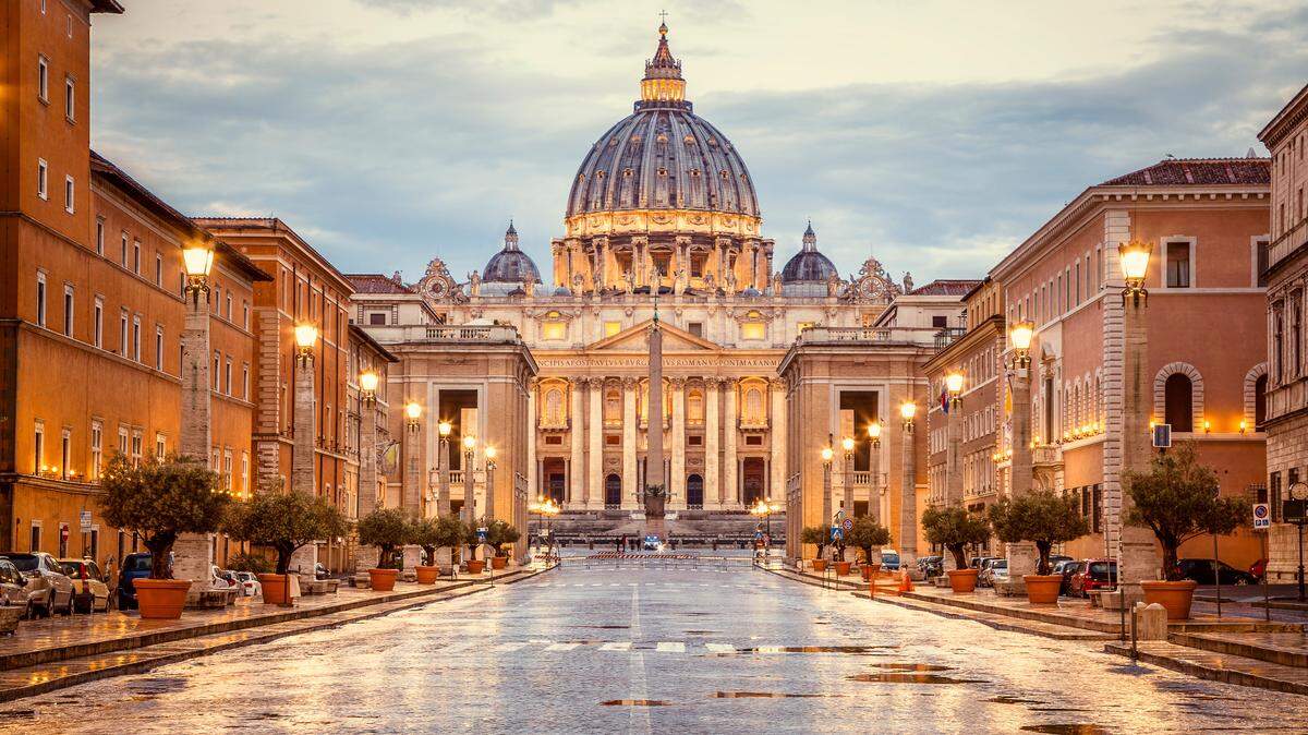 Basílica de San Pedro, en Ciudad del Vaticano (Roma, Italia).