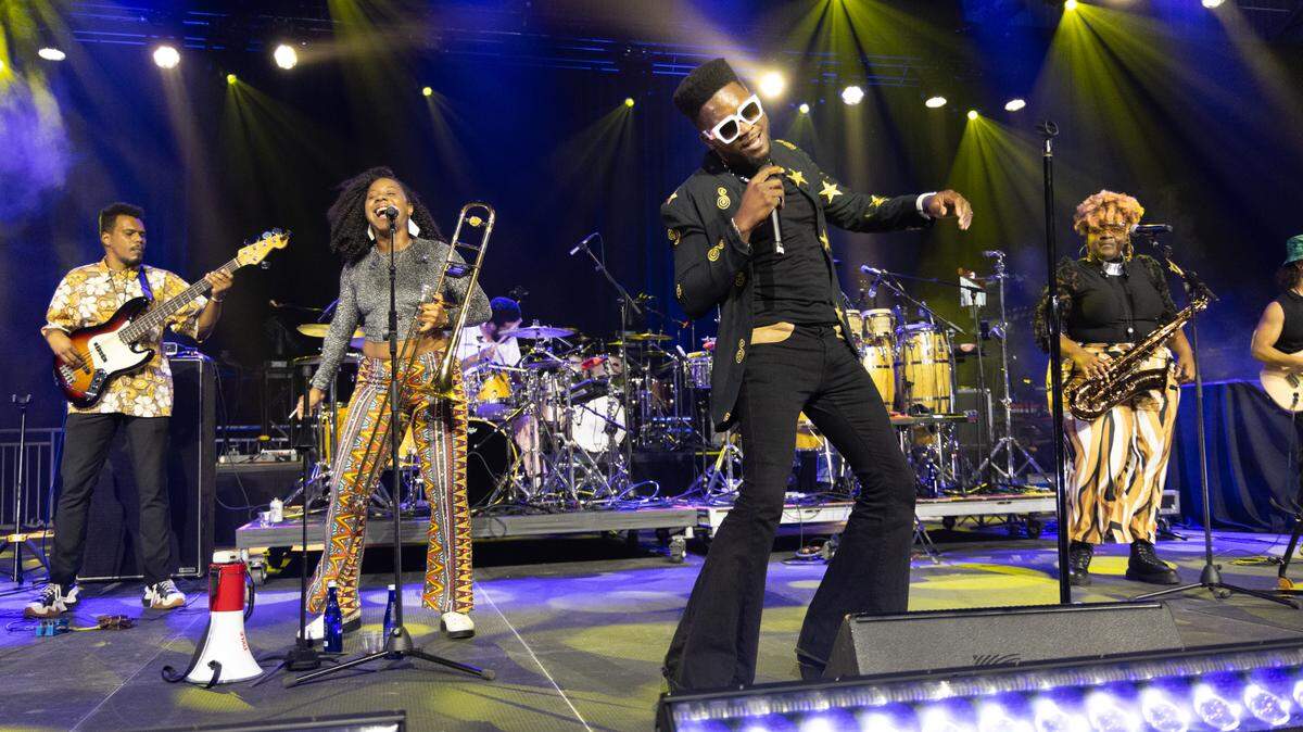 Foto de archivo. Cimafunk, un magnético artista que fusiona el ritmo caribeño con metales al estilo de Nueva Orleans, hizo historia este fin de semana como el primer artista nacido en Cuba en tocar en el festival de Coachella.