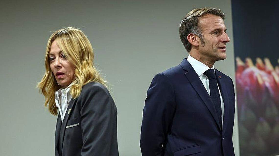 Macron pide a Meloni que no comente lo que ocurre en Francia tras la muerte de joven ultra