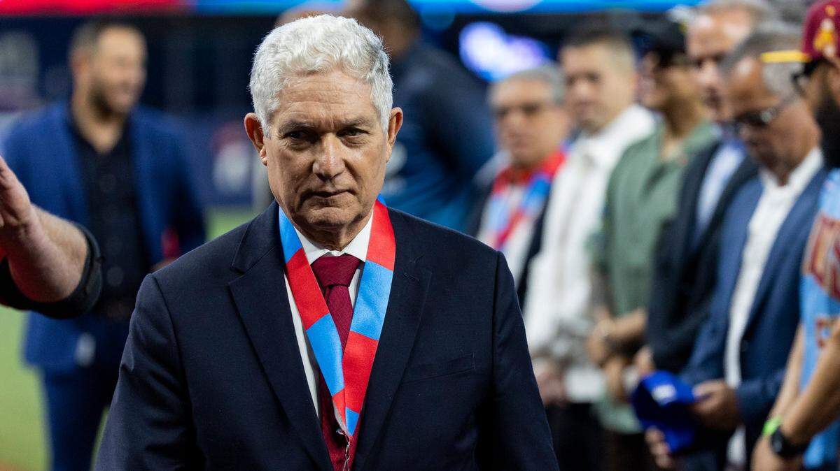 Foto de archivo. Juan Francisco Puello Herrera habló este jueves en Miami sobre el tema de la participación de Cuba en la próxima Serie del Caribe con sede en Mexicali el 2025.