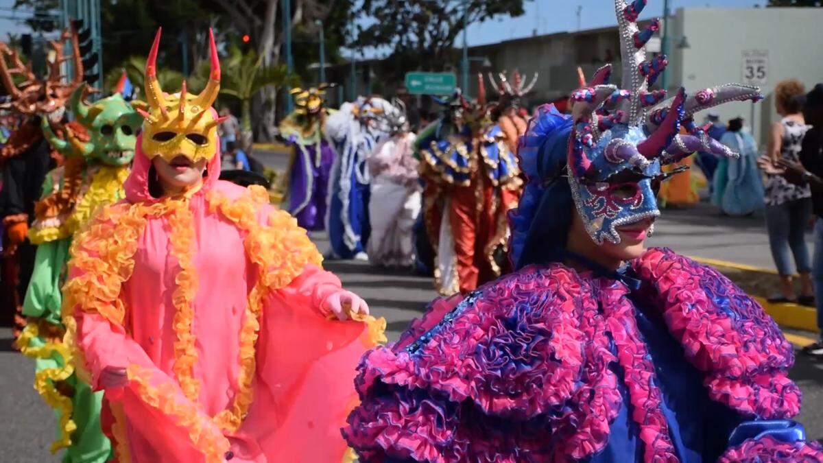 Festival de la calle San Sebastián en San Juan, Puerto Rico.
