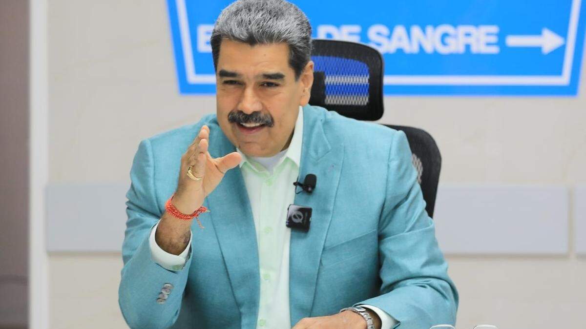 Nicolás Maduro, presidente de Venezuela.