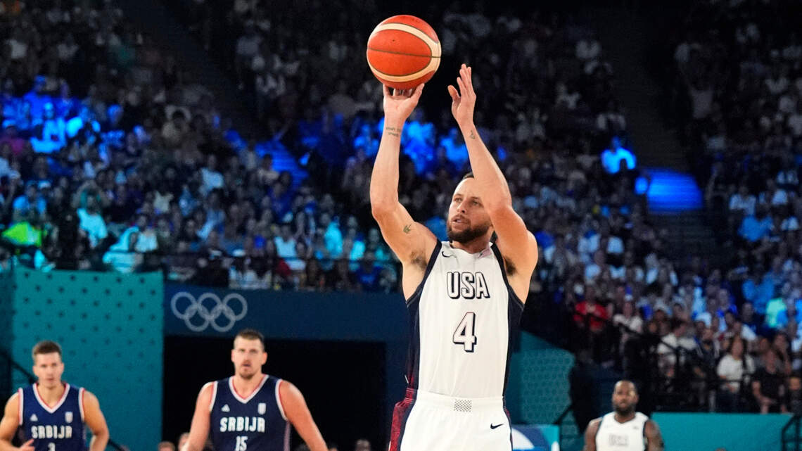 El Dream Team de Estados Unidos sufre para derrotar a Serbia y jugará con Francia por el oro olímpico