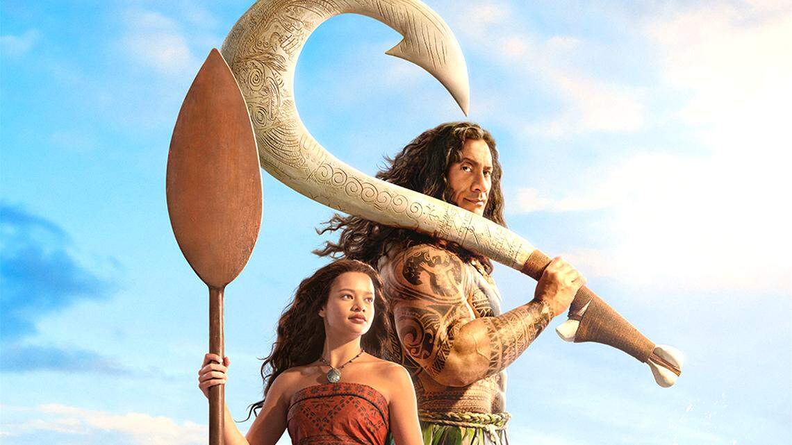 Dwayne Johnson ‘La Roca’ se convierte en el semidiós Maui en ‘Moana’