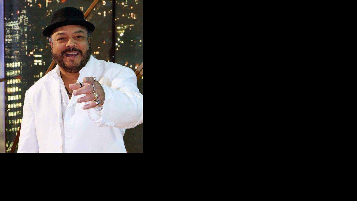 PANCHO CESPEDES en los estudios de America TeVe.