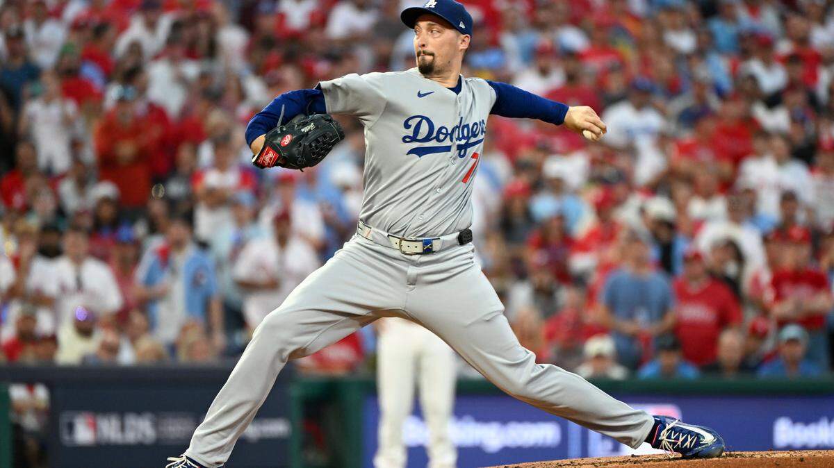  Blake Snell ponchó a nueve en seis entradas en blanco en las que solo permitió un hit en el triunfo de los Dodgers 4-3 ante los Filis, en el segundo juego de la Serie Divisional de la Liga Nacional, el lunes en Filadelfia.