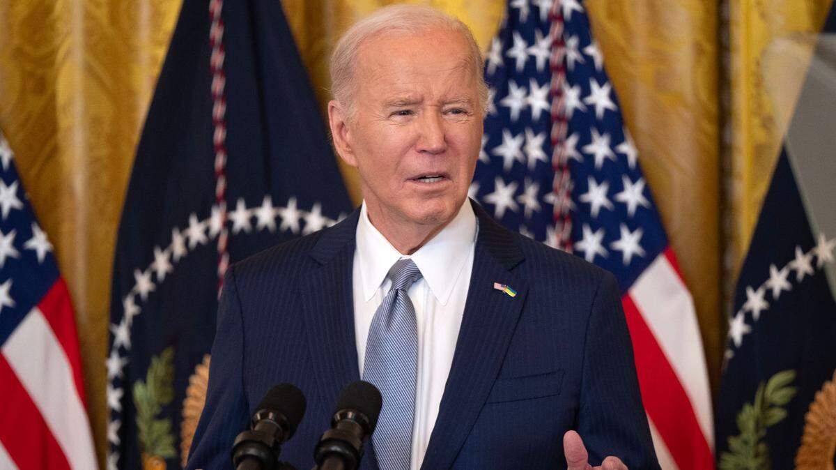 El presidente Joe Biden dijo el lunes 26 de febrero de 2024 que espera que se produzca un cese el fuego entre Israel y Hamás a partir de la próxima semana. En la foto, Biden da un discurso durante la reunión de la Asociación Nacional de Gobernadores, en la Casa Blanca, el viernes 23 de febrero de 2024.