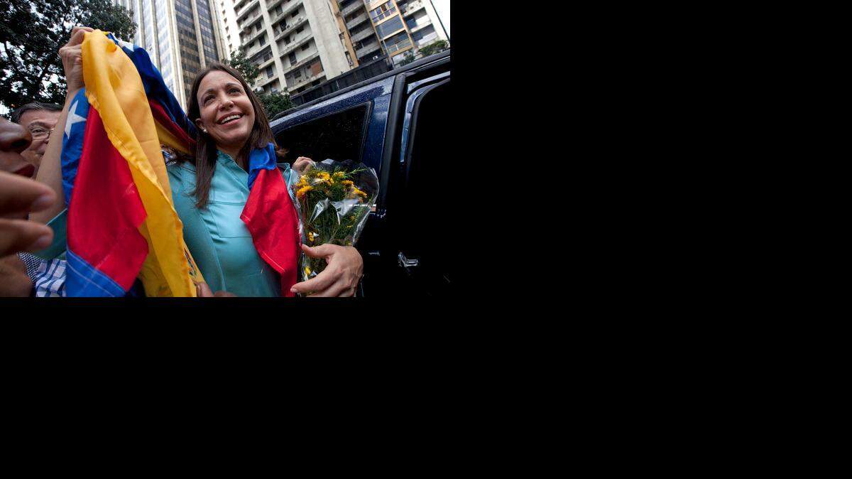 María Corina Machado. AP/Archivo