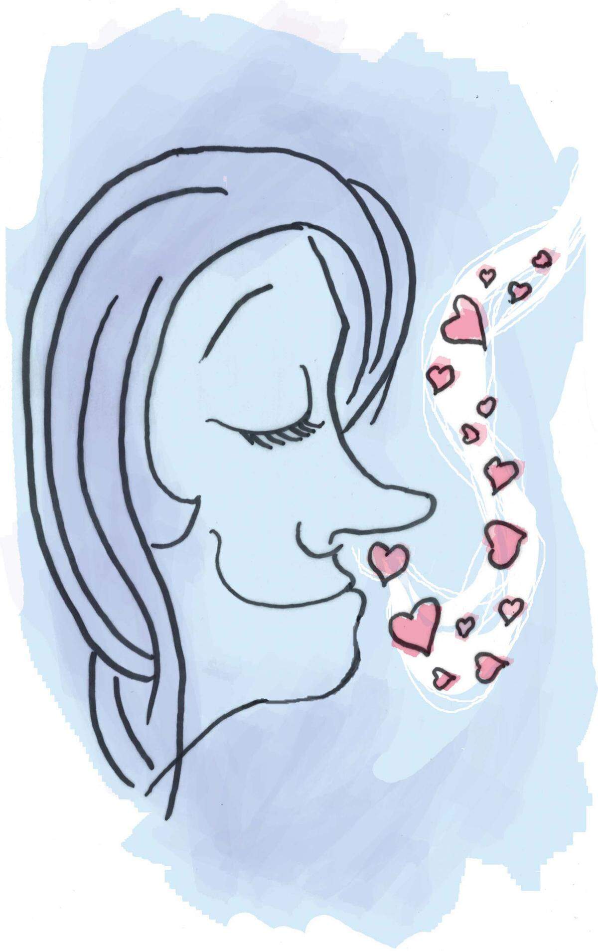 El amor entra por la nariz y no por la cocina.