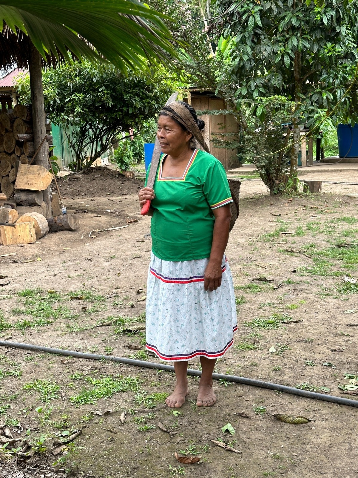 Indígena de Mandi Wasi. En este rincón, de tradición machista, un grupo de valientes esposas decidió dar un vuelco a su destino, impulsando un proyecto ecoturístico.