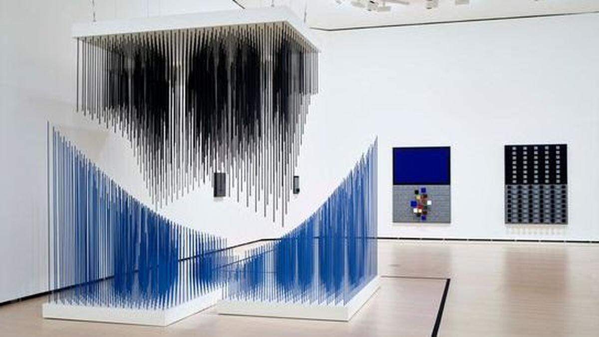 Homenaje a dos maestros del arte cinético y óptico inmersivo en Coral Gables, los venezolanos Jesús Rafael Soto y Carlos Cruz-Diez.