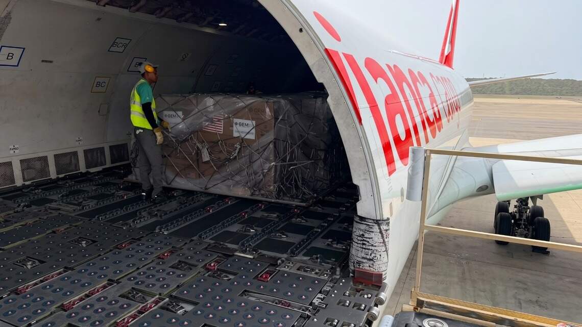 Avianca y DSV envían 58 toneladas de ayuda humanitaria a Venezuela