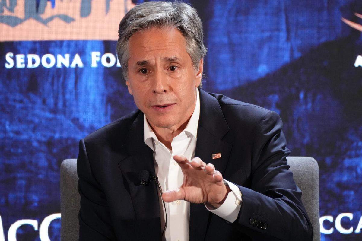 Arte de archivo: El secretario de Estado Antony Blinken dijo que Estados Unidos tiene "serias preocupaciones de que el resultado anunciado no refleje la voluntad ni los votos del pueblo venezolano".