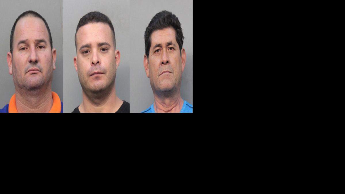 De izquierda a derecha: Israel Valdez, Yojani Carballosa y Joaquin Rivas. 