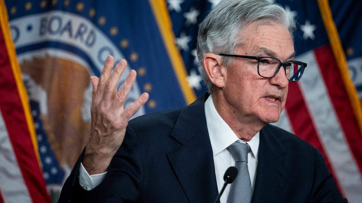 El presidente de la Reserva Federal, Jerome Powell, no descarta que la tasa de interés principal pueda subir a finales de año, dijo el miércoles 1 de noviembre de 2023, en una conferencia de prensa en Washington D.C.