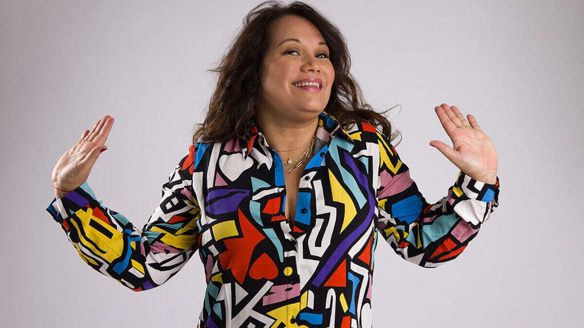 Rachel Pastor, actriz y narradora oral que revivirá para los más chicos la magia de las historias contadas.