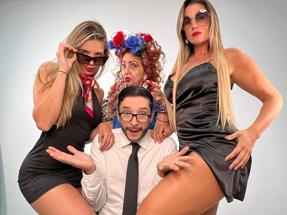 ‘Me casé por papeles’, con Wilderman García, Sonia Cordobés, Sofía Cañas y María Fernanda Zornosa.