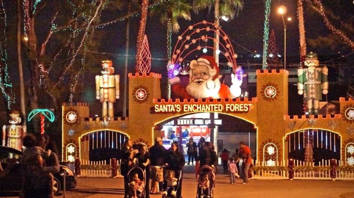 Ya llegan el espíritu de la Navidad y las fiestas de fin de año con el tradicional Santa Enchanted Forest en el Tropical Park.