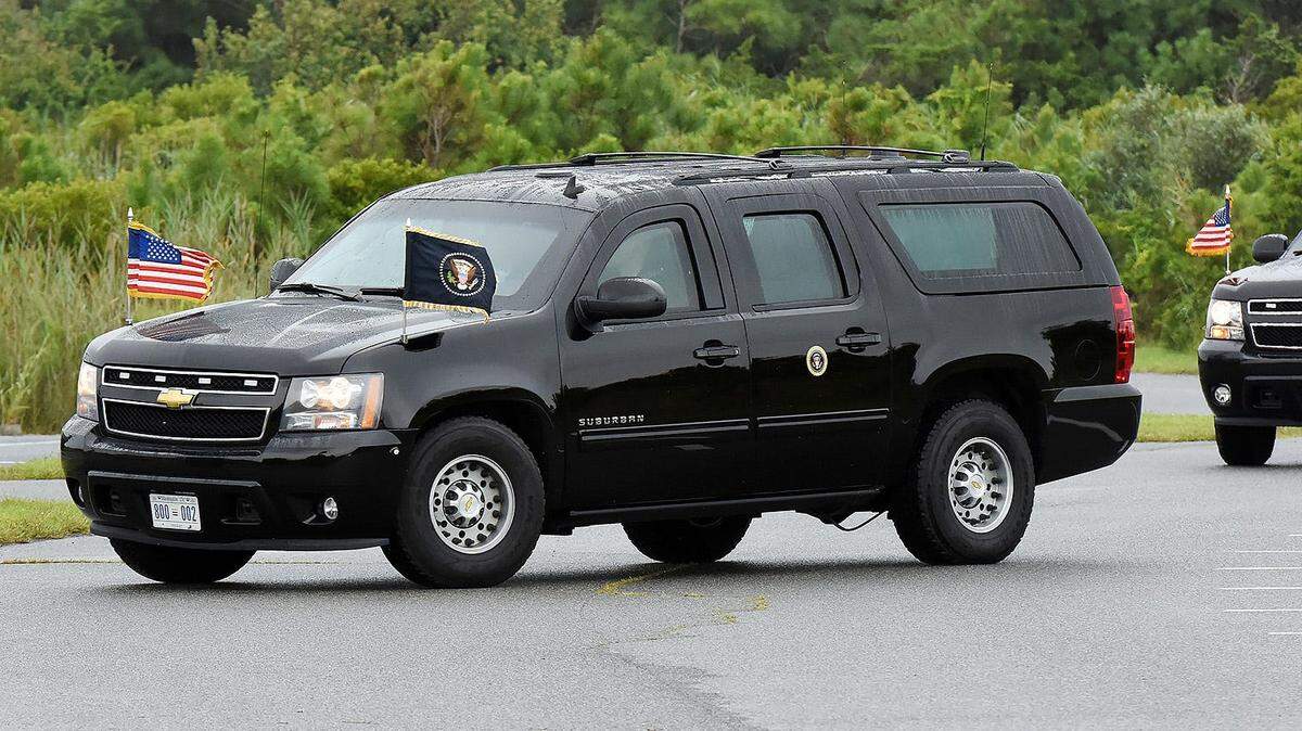  Foto de archivo. Un automóvil chocó contra una camioneta de la caravana del equipo de seguridad del presidente Joe Biden, que se encontraba estacionada justo cuando otro vehículo recogía al mandatario, la noche de este domingo en Delaware.
