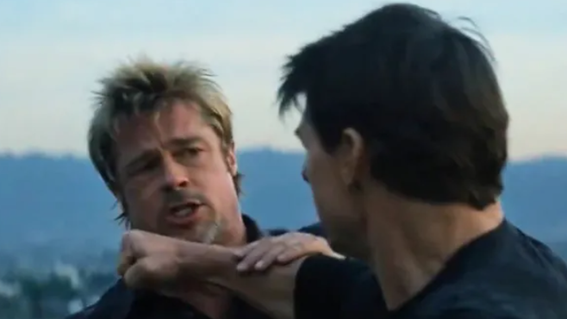Un video hiperrealista que muestra a Brad Pitt (izq.) y Tom Cruise peleando, generado por una herramienta de inteligencia artificial (IA) china, ha generado críticas y preocupación en Hollywood.