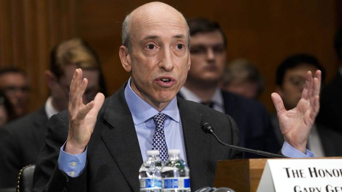 Gary Gensler, presidente de la Comisión de Bolsa y Valores de EEUU (SEC), testifica ante la audiencia del Comité de Banca, Vivienda y Asuntos Urbanos del Congreso, el 12 de septiembre de 2023.