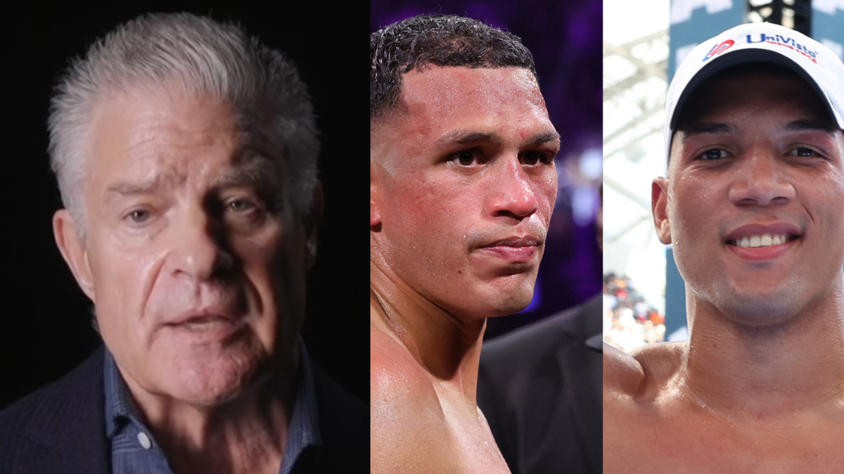 Cuando Jim Lampley (I) regresó a comentar boxeo en PPV.COM le sonaron bien fuertes los nombres de David Morrell y David Benavidez. Ahora tendrá la oportunidad de comentar la pelea de ambos de manera alternativa este sábado