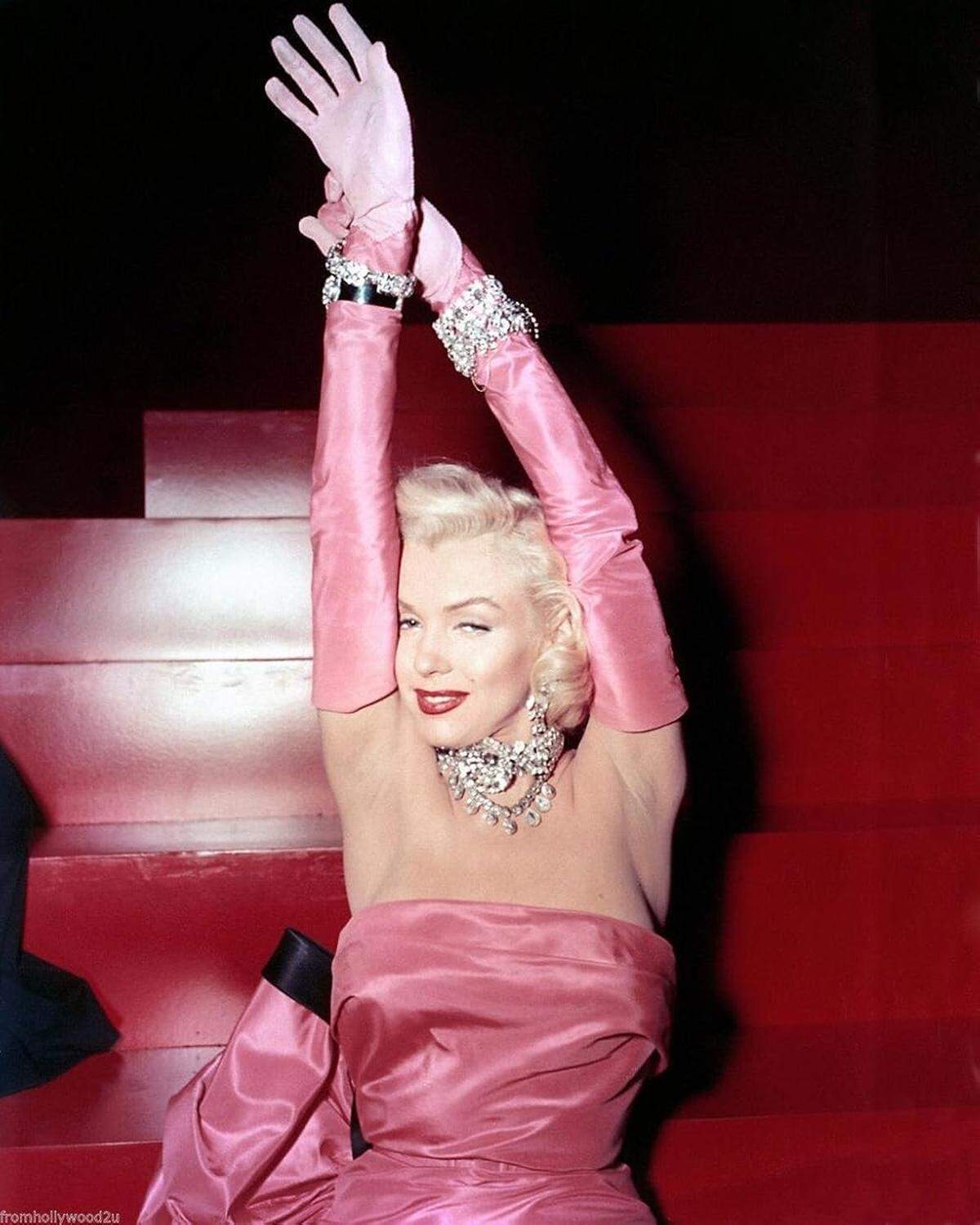 Marilyn Monroe en “Gentlemen Prefer Blondes” (1953).