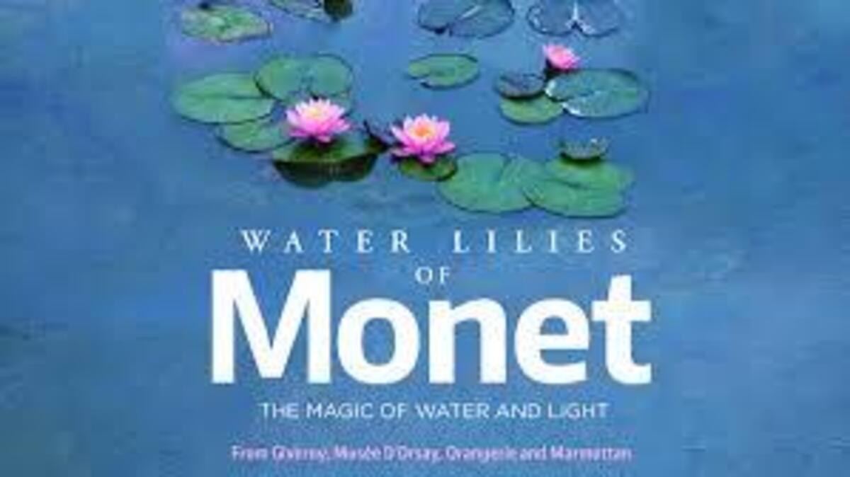 Coral Gables Art Cinema proyecta el documental ‘Monet Water Lilies of Monet - The Magic of Water and Light’ (2018).