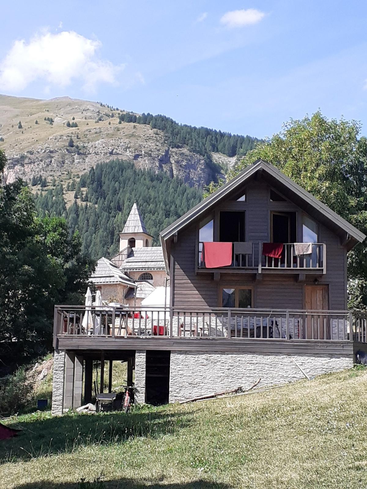 La aldea alpina de Roya.
