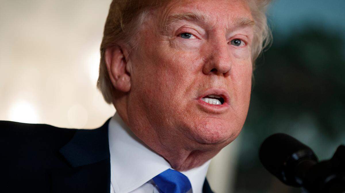 El presidente Donald Trump el 22 de febrero del 2018 en la Casa Blanca. Foto de archivo. 