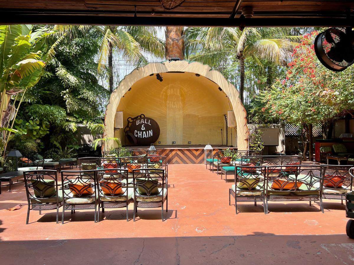 The Pineapple Stage at Ball & Chain.