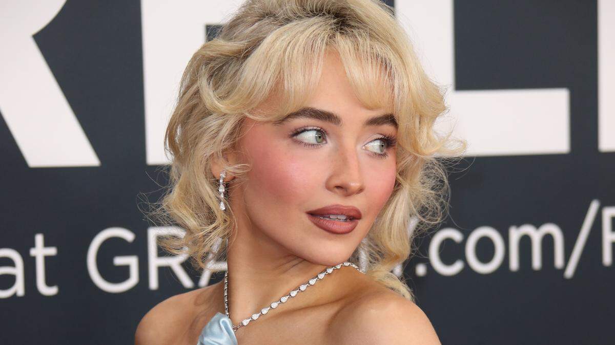 Sabrina Carpenter en los 67º Premios Anuales Grammy en el Crypto.com Arena de Los Ángeles el domingo 2 de febrero de 2025. 