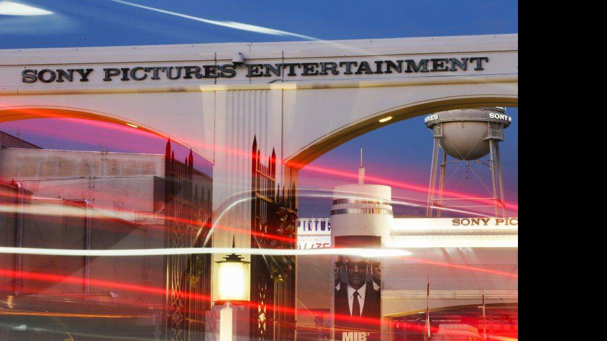 Los estudios de Sony Pictures Entertainment Inc. en Culver City, California.