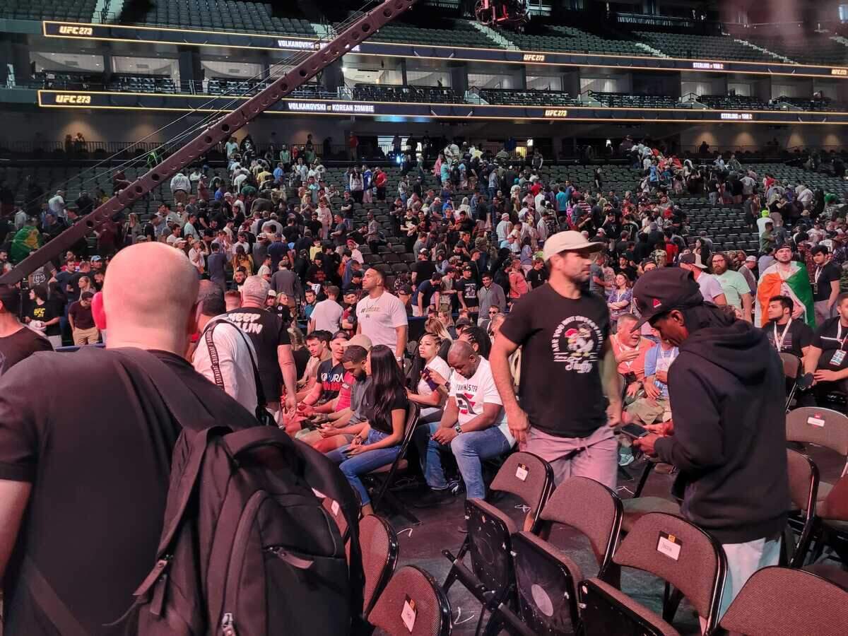 La VyStar Veterans Memorial Arena se ha vendido a tope por tercera ocasión consecutiva para un evento de la UFC.
