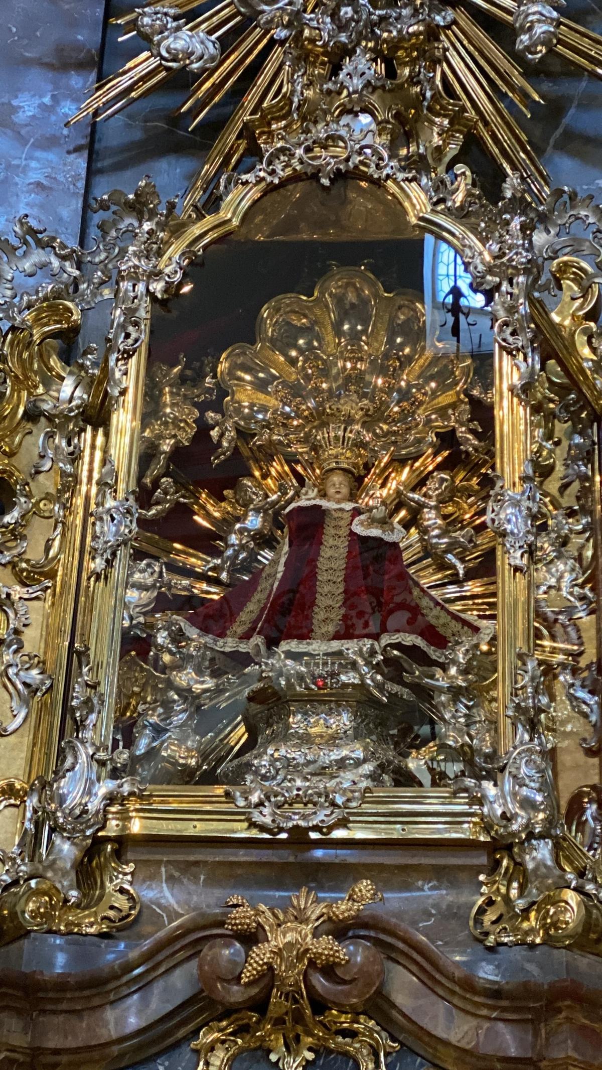 El Divino Niño Jesús, iglesia de la Victoria, Praga.