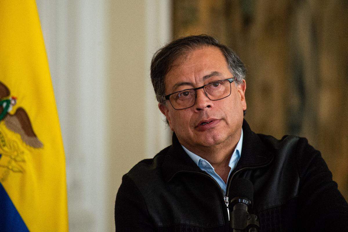 Colombian President Gustavo Petro.