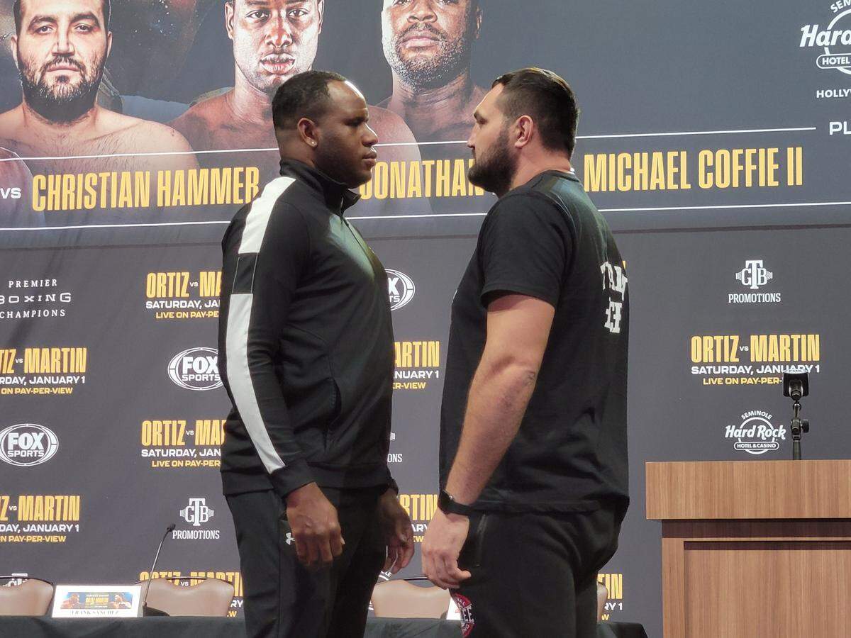 Frank Sánchez enfrentará a Christian Hammer en la pelea coestelar de la velada de FOX PPV que llegará a todo el país este 1ro de enero, como respaldo del choque entre el también cubano Luis Ortiz y Charles Martin.