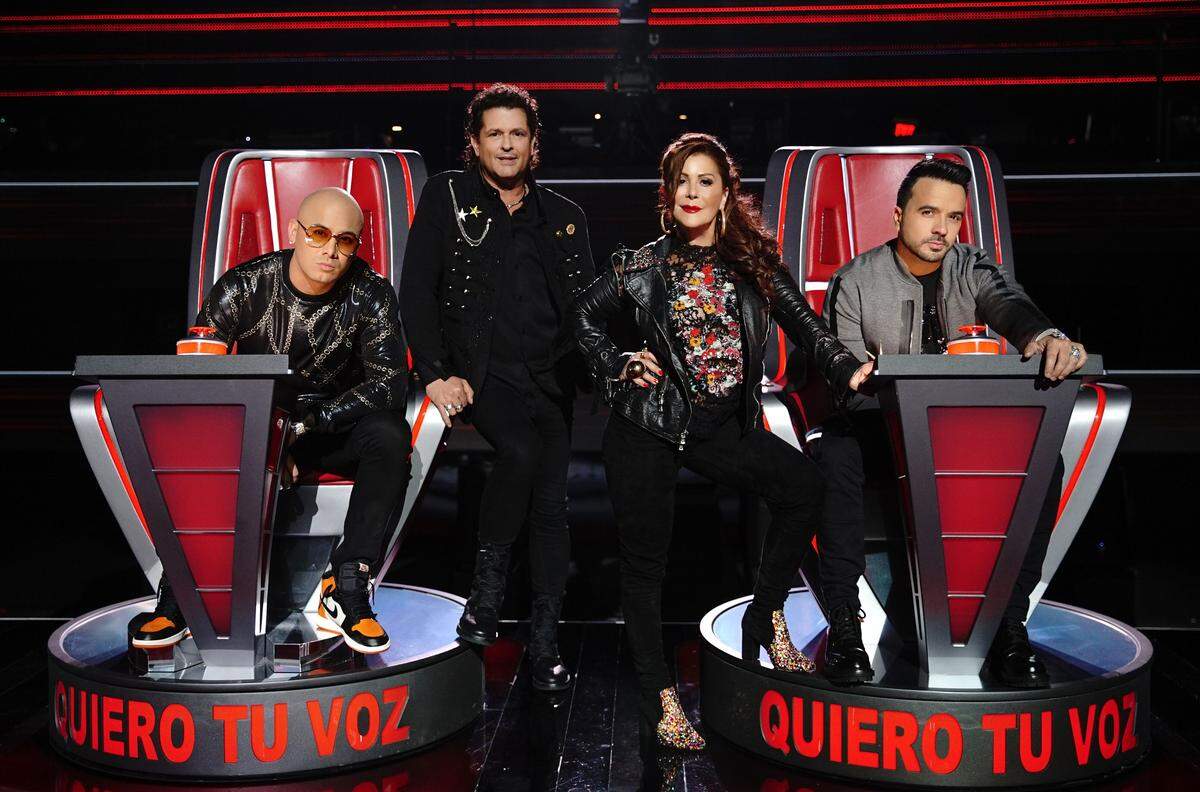 El equipo de coaches’ de ‘La Voz’ está integrado por Wisín, Carlos Vives, Aejandra Guzmán y Luis Fonsi.