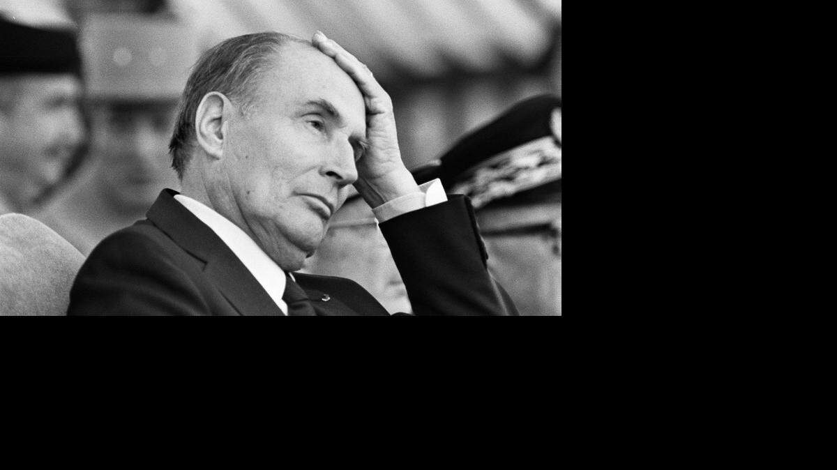 François Mitterrand. AFP