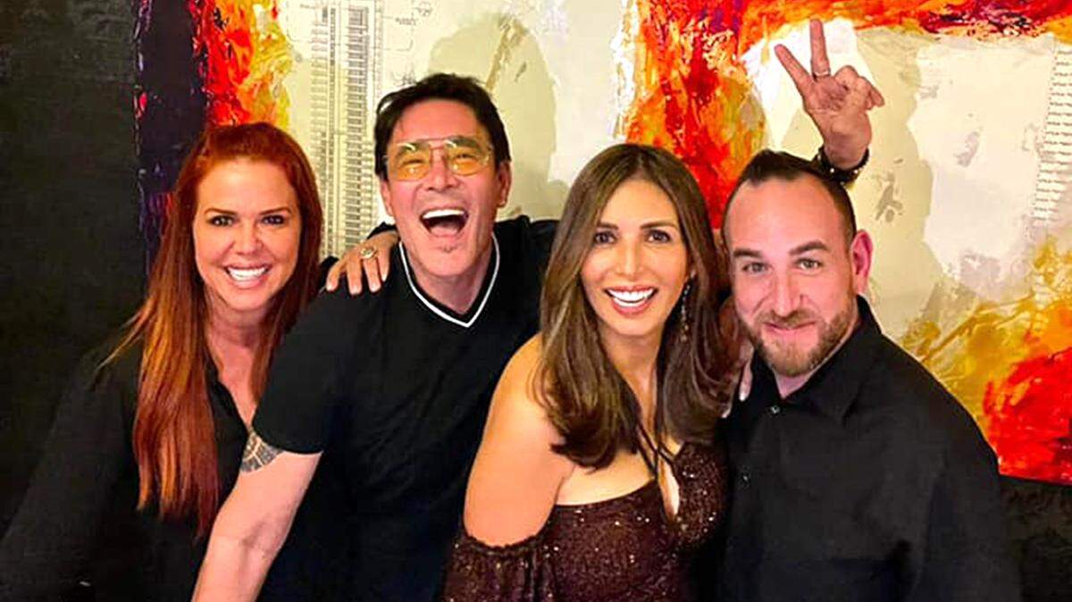 Joe Bonilla, María Celeste Arrarás, Giselle Blondet y Xavier Cornejo.
