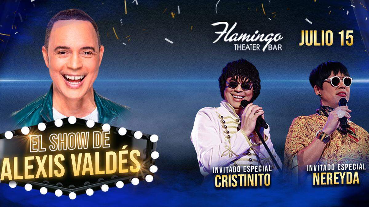 Concierto de Alexis Valdés en Flamingo Theater Bar.