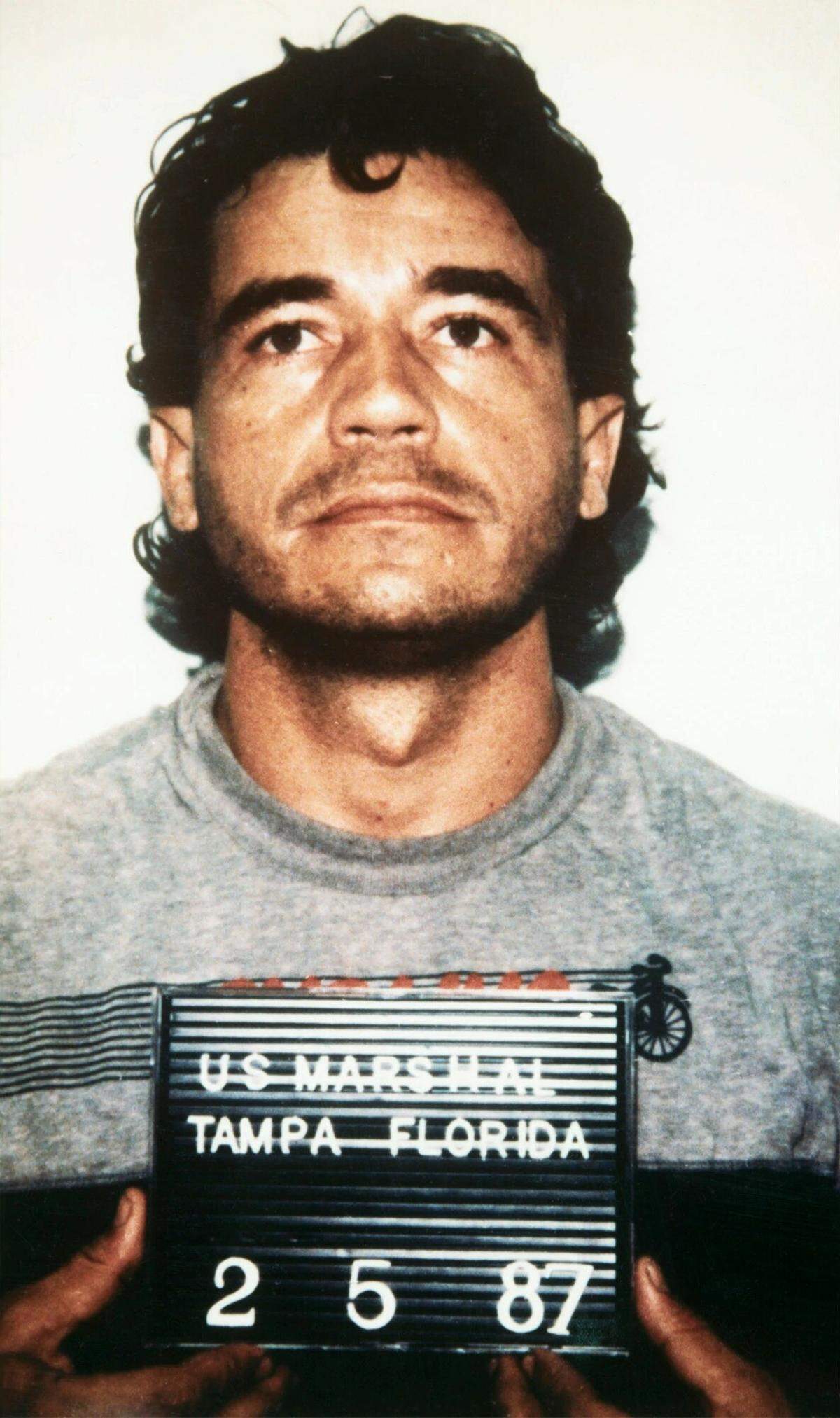 Foto de archivo del exnarcotraficante Carlos Lehder Rivas, uno de los fundadores del Cartel de Medellín.