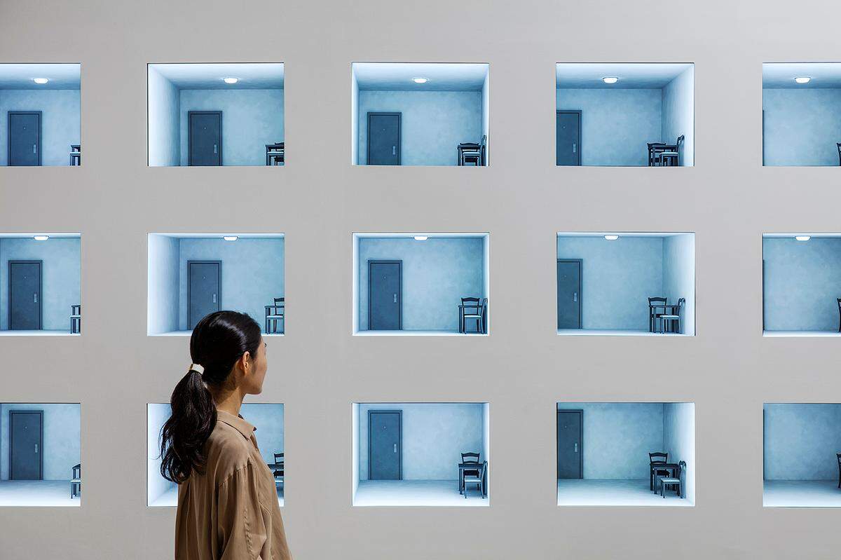 “The Room”, del artista argentino Leandro Erlich.
