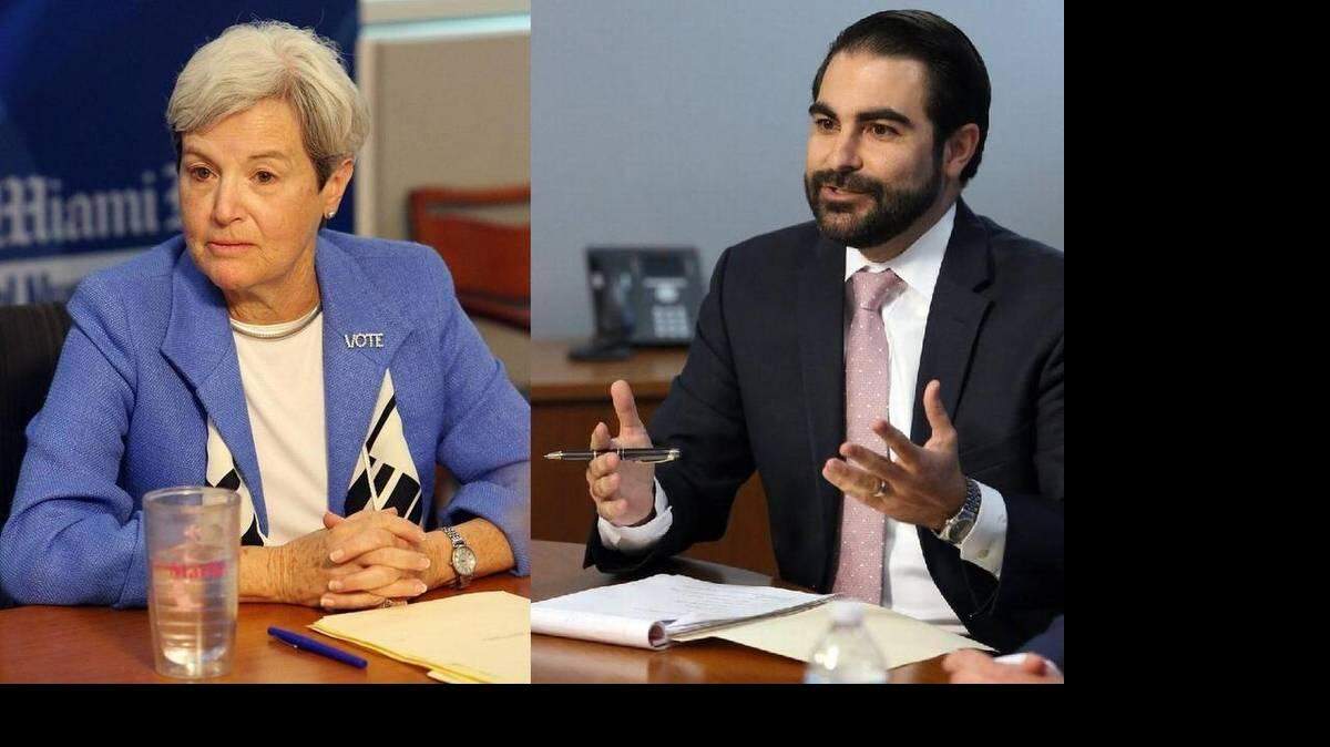 Marlin Ebbert y Michael Mena irán a una segunda vuelta en Coral Gables. Emily Michot emichot@miamiherald.com