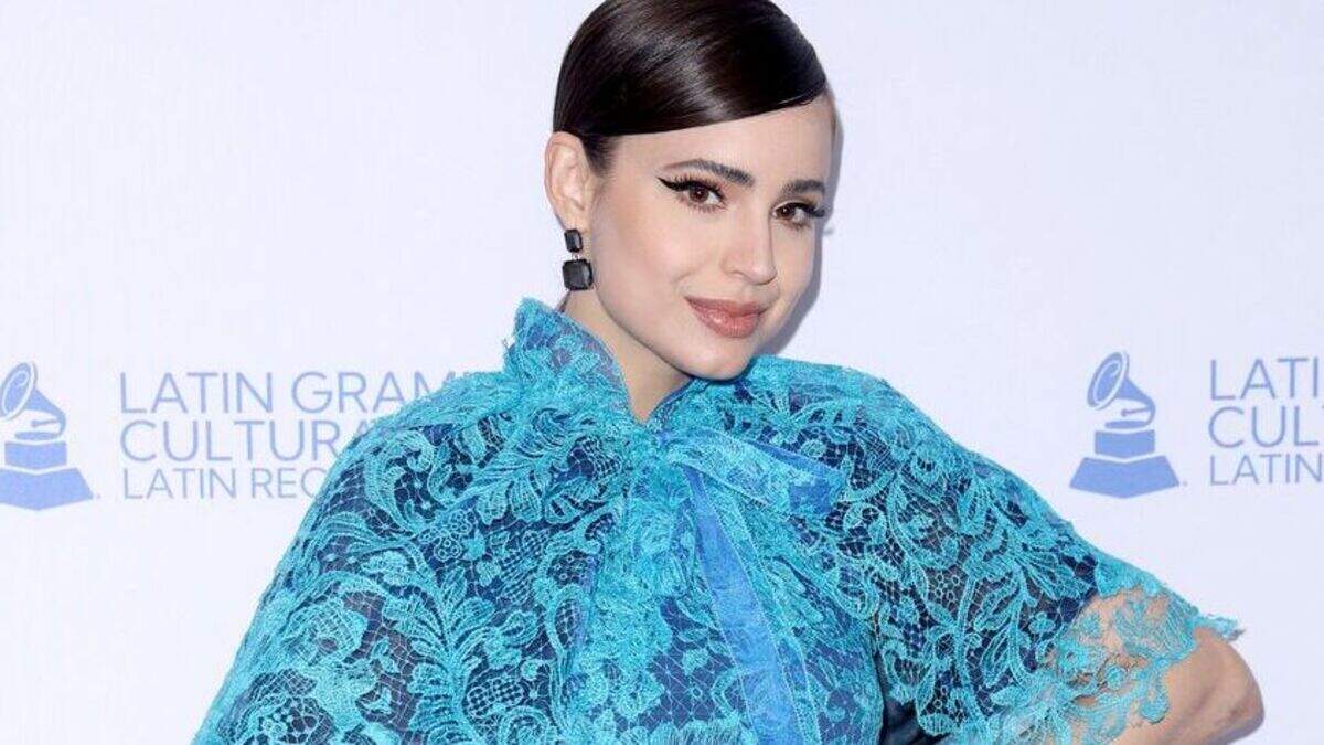 La actriz y cantante Sofia Carson.