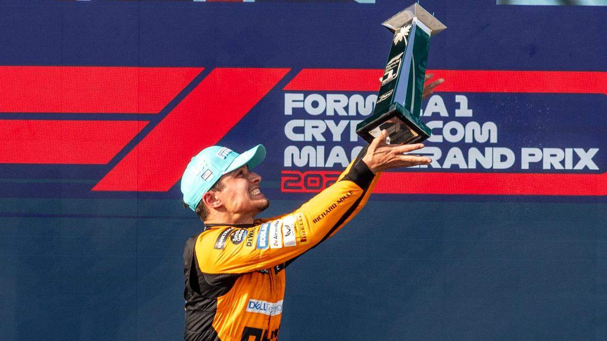 El británico Lando Norris consiguió el domingo su ansiada primera victoria en la Fórmula Uno en el Gran Premio de Miami, acabando con una larga espera desde que fue considerado uno de los pilotos con más talento de la nueva generación.