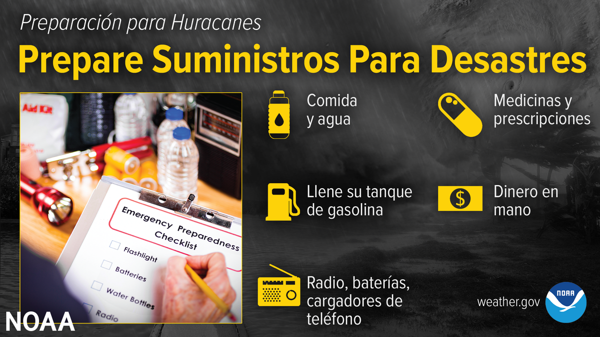 El Centro Nacional de Huracanes (CNH) informó que la Semana de Preparación para los Huracanes inició el 1 de mayo y se prolonga hasta el 7 de mayo, periodo en el que las personas deben tomar las medidas necesarias para protegerse y resguardar sus propiedades.