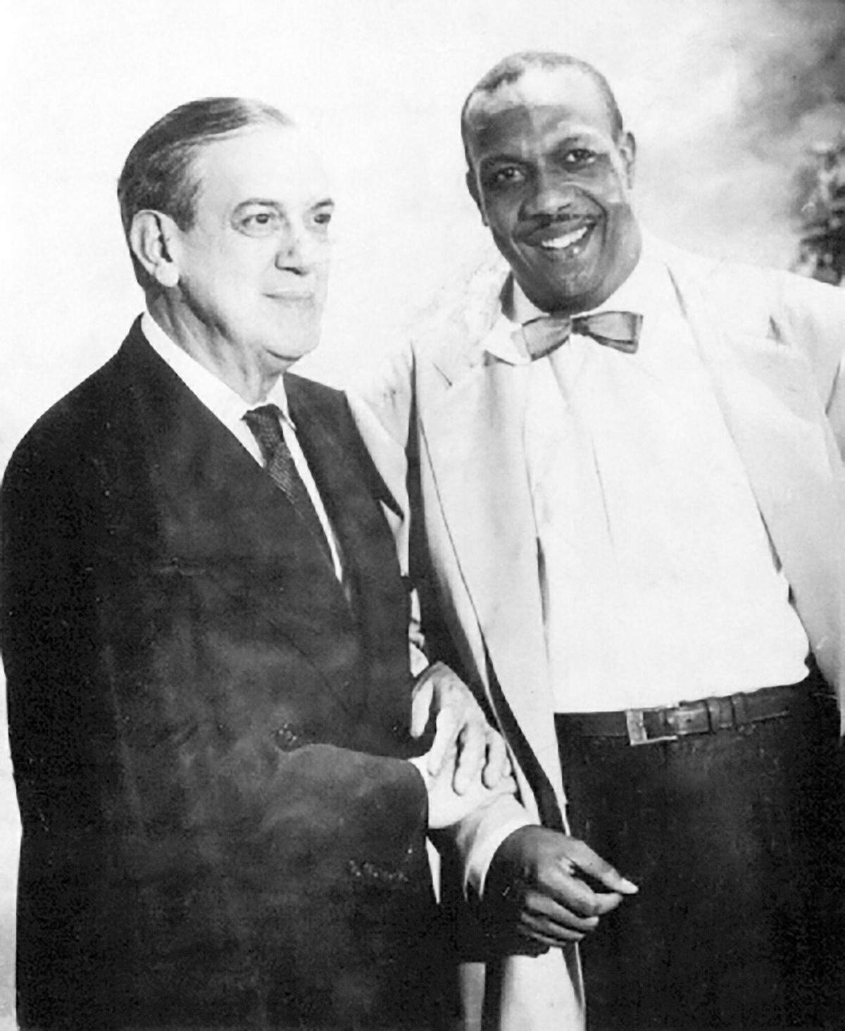 Lecuona y Bebo Valdés, 1956.